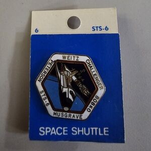 Space Shuttle STS-6 Pin